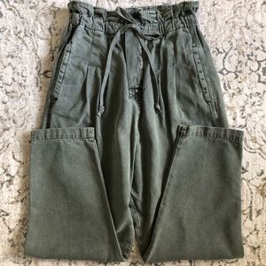 NWOT Free People paper bag waist pants
